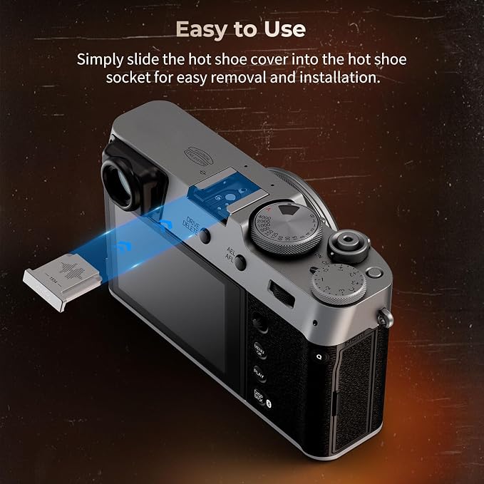 SmallRig Hot Shoe Cover for FUJIFILM X100VI X100V X-T4 X-T3 X-T30 X-T30II | X-E4 X-T50 X-S20 X-S10 XPro3 X-H2s X-H2 GFX100S GFX100 II GFX50SII (Silver) - Image 5