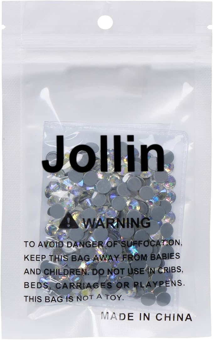 Jollin Hotfix Rhinestones Flatback Crystal Gems 6.4mm SS30, Moonlight | 288pcs Hot Fix Crystals Glass Rhinestones for Bedazzling, Crafting, Clothes, Shoes & Accessories DIY Decoration - Image 7