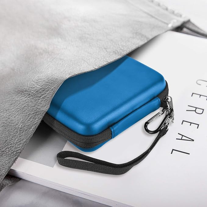ProCase External Hard Drive Travel Case for 2.5" HDD/SSD -Navy | Fits Seagate Portable, Samsung T9, WD Elements, My Passport, Toshiba Canvio Basics, 1TB-5TB Drives, USB 3.0 HDD/SSD Storage - Image 7