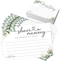 Share A Memory Cards for Celebration Of Life - Set of 50 Memorial Cards for Weddings, Anniversaries, Memorials, Funerals, Birthdays, Graduation, Retirement, Going Away -A01 by BHTPNG