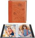 Artmag Photo Album 5x7 Clear Pages Pockets Leather Cover Slip Slide in Photo Album Book Holds 100 Vertical 5x7 Photos Picture Book for Wedding Family (Brown) by Artmag