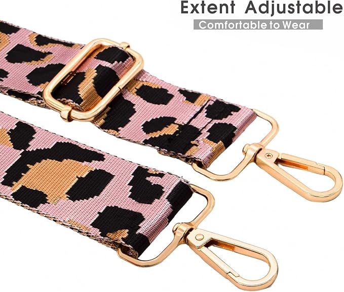 Replacement Purse Strap Shoulder Strap Adjustable Crossbody Strap for Women Crossbody Wide Shoulder Bag - Image 5