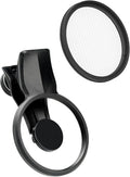 EXAPRO Smartphone Lens Filter Clip + Anamorflare Clear Filter Set, Ray-Like Flare Effect, forφ49mm Lens Filter, Rotating Frame Type, Compatible with iPhone/Android, EXP-FCAF-03CL by Kenko