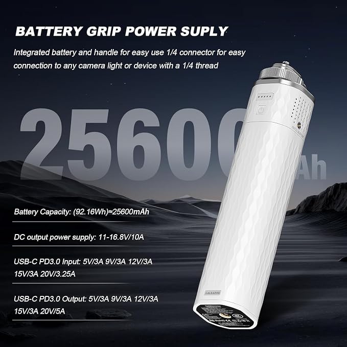 Godox ML100R RGB LED Video Light with 25600mAh Grip 110W Full-Color | Portable Video Light 1800K-10000K CRI 97+/TLCI 98+, 14 FX Effects APP Control for Streaming/Outdoor Photography - Image 5