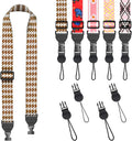 FIEIL Houndstooth Shoulder Strap, Adjustable Camera Strap with 2 Sets of Quick-Release Buckles, Comfortable Neck Strap for iPad, Tablet, Camera, Laptop, Binocular, Luggage Bag by FIEIL