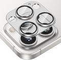 Tensea for iPhone 15 Pro Max/iPhone 15 Pro Camera Lens Protector | Metal Aluminum Alloy Tempered Glass Cover Camera Screen Protector Accessories, Case Friendly by Tensea