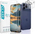 2+2 Pack Screen Protector for iPhone 17 Pro Max Tempered Glass | with Camera Lens Protector, 9H Hardness, Anti Scratch, Bubble Free by Bencuku