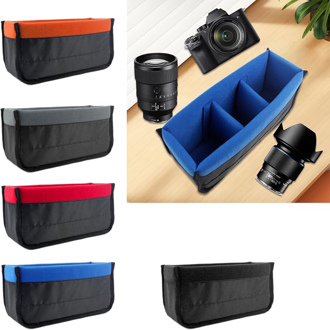 Shockproof DSLR SLR Camera Insert Organizers Case Partition Divider Protections Bag - Image 9