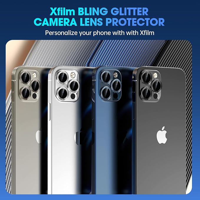for iPhone 15 Pro/15 Pro Max Camera Lens Protector Cover, Gray | Individual Metal, 9H Hardness, Scratch Resistant, Shockproof, Drop Protection, Case Friendly, Stylish Accessories - Image 5
