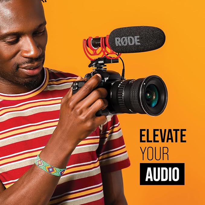 Rode VideoMic NTG Camera-mount Shotgun Microphone,Black | Supercardioid shotgun microphone with variable gain and USB output for cameras, smartphones and computers - Image 6