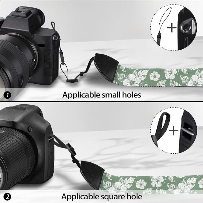 Coldinair Black Adjustable Camera Strap Universal Neck & Shoulder Soft Padded Strap for All DSLR Cameras,Binoculars - Image 5