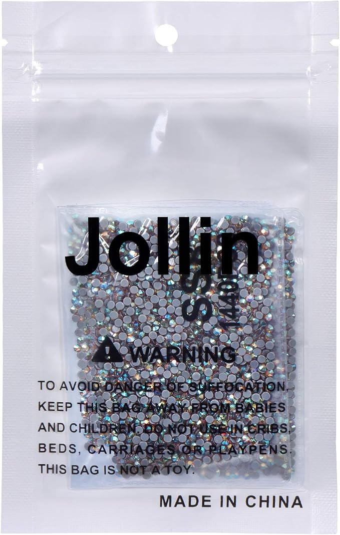 Jollin Hotfix Rhinestones Flatback Crystal Gems 2.4mm SS8, Dawnlight | 2880pcs Hot Fix Crystals Glass Rhinestones for Bedazzling, Crafting, Clothes, Shoes & Accessories DIY Decoration - Image 7