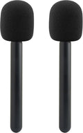 Stick for Dji Mic 1 2 3 Holder, Wireless Mic Handle for Rode | Mic Holder for Dji 2, Interview Handle for Rode Wireless Micro GO 2 II ME Pro, Mic Holder Stick for Hollyland Lav Mic, 2Pack by JCMOYUTY