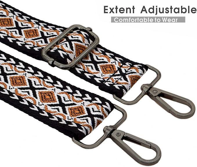 Replacement Purse Strap Shoulder Strap Adjustable Crossbody Strap for Women Crossbody Wide Shoulder Bag - Image 2