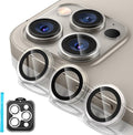 Tensea Camera Lens Protector Compatible for iPhone 17 Pro Max/17 Pro/15 Pro Max/15 Pro/16 Pro Max/16 Pro/14 Pro Max/14 Pro, Metal Tempered Glass Cover Camera Screen Protector Accessories,Case Friendly by Tensea