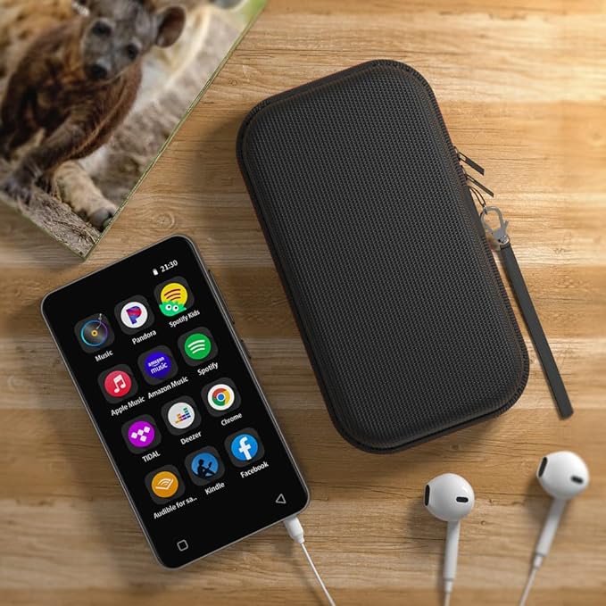 MP3 MP4 Player Case for Innioasis MP3 Player 4 inch Full Screen Touch G1 Music Player Fit for Earbuds, USB Cable, Memory Card - Image 4