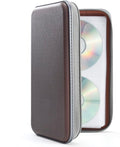 UENTIP CD Case,96 Capacity Hard Plastic DVD Case Holder for Car Home Travel | CD DVD Storage,Zipper Closure,Scratch-Resistant Sleeves,Stay Away Dust and Damp,Storage Music Video Gaming Discs Blu-ray by UENTIP