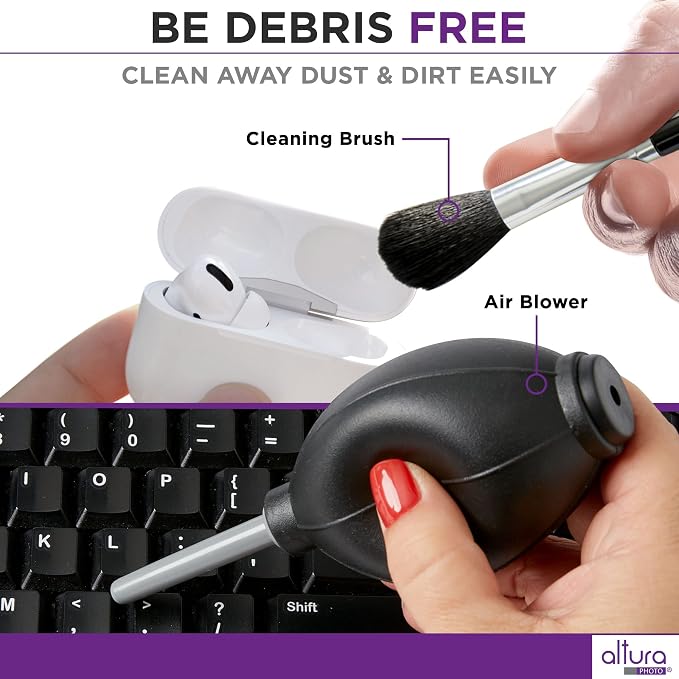 Altura Photo Keyboard Cleaner & Laptop Cleaning Kit for Computer, MacBook | Great Electronics Accessories for Screens, Camera, Phones, PC - Image 5