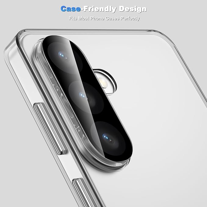 WHPXJY 2026 New Upgrade for 3 pack Samsung Galaxy S26 Plus/+ Camera Lens Protector-Tempered Glass Cover, 9H+ Shatterproof/Anti-scratch/Maintains Original Clarity/Easy to Install - Image 6