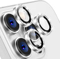 Tensea Camera Lens Protector for iPhone 16 Pro Max/16 Pro/15 Pro Max/15 Pro | Metal Aluminum Alloy Tempered Glass Cover Bling Camera Screen Protector Accessories, Case Friendly by Tensea