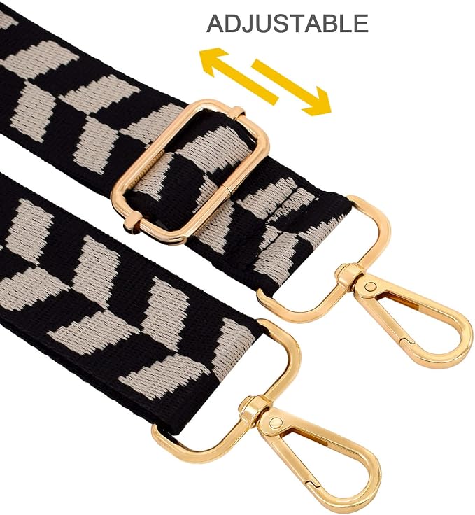 Replacement Purse Strap Shoulder Strap Adjustable Crossbody Strap for Women Crossbody Wide Shoulder Bag - Image 6