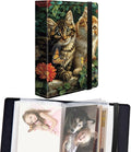 Small Photo Album 4x6 60 Pockets 120 Photos - Adventure Book Baby Photo Albums Photo Books for 4X6 Pictures Memory Book with Black Elastic Band for Photo Storage, Cat Family Flower Butterflies by Unknown