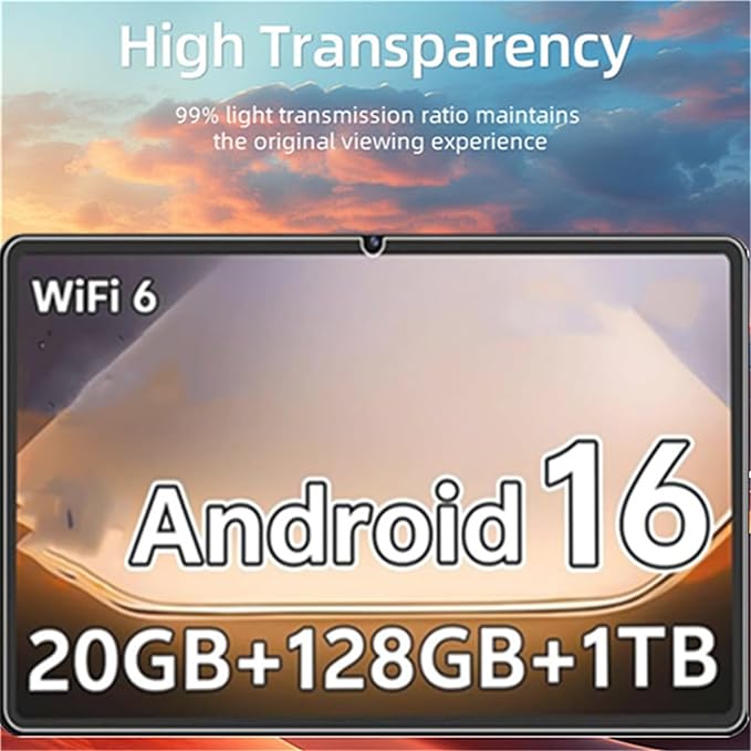 2 Pack Screen Protector for SHARECLOUD P10/Frameflow P10 Tablet 10.1 inch,Tempered Glass Film Guard for ECOPAD THTH-K12C 10.1/Suicoey P30/YLEEBG P30/Lebsytb P30 2025 Tablet 10.1" - Image 5