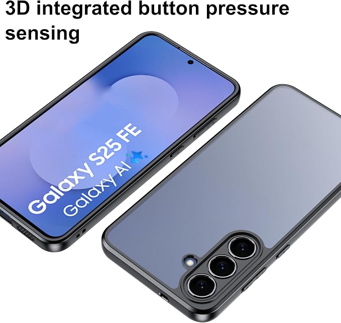 for Samsung Galaxy S25 FE Case with screen protector,high qualit,PC Material,Scratch Resistant,FlexibleFull Protection Anti-Skid - Image 7