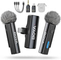 BOYA BOYALINK 2 A2 (2TX+3RX Adapter) Wireless Lavalier Microphone for iPhone Camera Android, Clip on Mic, 48 KHz 24 Bit, 6mm Mic, 1000ft, Noise Cancelling, Mini Lapel Mic USB-C/Lightning/3.5mm TRS by BOYA