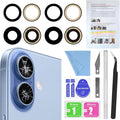 2PCS ASDAWN Back Rear Camera Lens Glass Replacement for iPhone 17 6.3 inch with Pre-Installed Adhesive, Back Lens Glass with Installation Manual + Repair Tool Set by ASDAWN