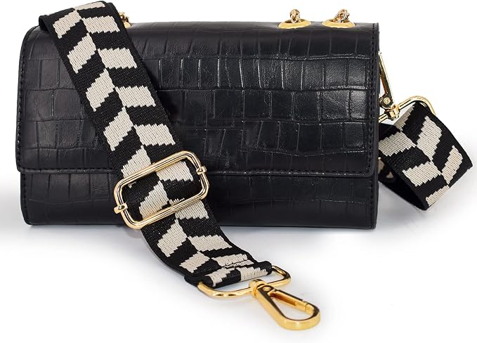 Replacement Purse Strap Shoulder Strap Adjustable Crossbody Strap for Women Crossbody Wide Shoulder Bag - Image 4