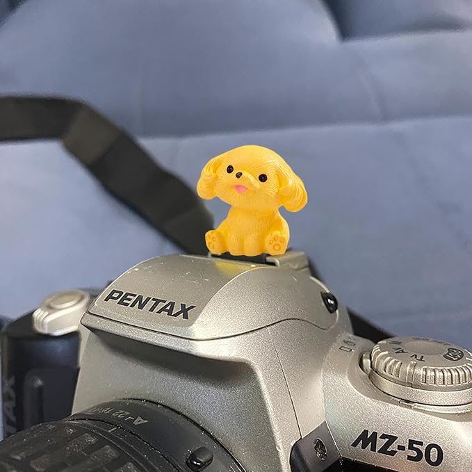 Camera Hot Shoe Cover, Cute Cap and Protector Compatible With Sony Fujifilm Fuji Canon Nikon Pentax Leical Panasonic (2pcs Golden Retriever + Tactic) - Image 6
