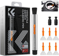 K&F CONCEPT Versatile Switch Lens Cleaning Pen for Camera Screen VR Glasses | 24mm Full-Frame Swab X6,Suede Carbon Head X2,Soft Brush,Aluminum Alloy Pen Body,Individually Packed,Portable and Hygienic by KFCONCEPT