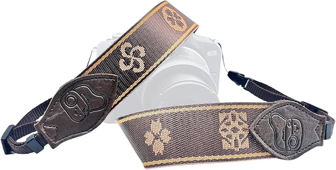 Camera Straps for Photographers, 1.5" Leather Camera Neck Strap, Quick Release Shoulder Camera Strap for All Cameras by Unknown