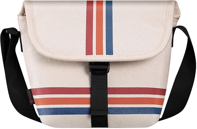 FINTIE Crossbody Camera Bag for Polaroid Now+ Generation 3/2/1 I-Type | Travel Sling Case, For Polaroid Flip, Onestep 2 Vf, I-2 Instant Film Camera, With Adjustable Shoulder Strap by Fintie