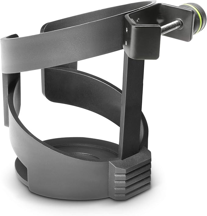 Gravity Stands MA Drink L Large Drink Holder for Microphone Stands,Black - Image 2