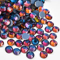 Jollin Hotfix Rhinestones Flatback Crystal Gems 3.2mm SS12, Blue Blaze | 1440pcs Hot Fix Crystals Glass Rhinestones for Bedazzling, Crafting, Clothes, Shoes & Accessories DIY Decoration by Jollin