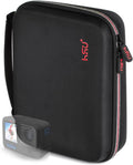 HSU Middle Protective Carrying Case for GoPro Hero | 13, 12, 11, 10, 9, 8, 7, 6, 5 Black and Accessories, Compact and Safe Action Camera Travel Storage Solution for Adventurers by HSU