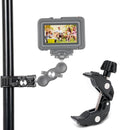 Universal Super Clamp Camera Mount, Adjustable Metal Heavy Duty Clamp with 1/4"-20 & 3/8"-16 Threads, 0.47-2.36'' Jaw Grip Desk Clamps for Magic Arm Light Stand Tube Bike Handlebar Stroller Tripod by Kiorafoto