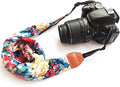 Alled Camera Neck Shoulder Belt Strap, Chevron Scarf Vintage Print Soft Coloful Camera Straps for Women/Men for DSLR/SLR/Nikon/Canon/Sony/Olympus/Samsung/Pentax ETC by Alled