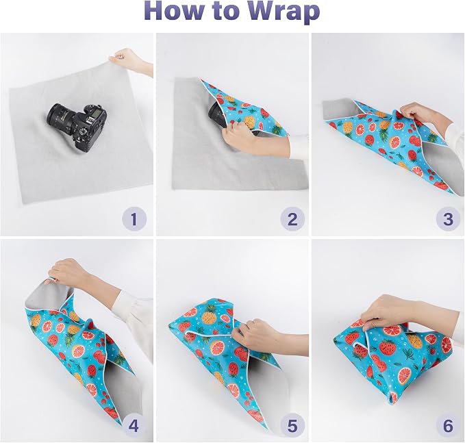 Walking Way Self-Adhesive Magic Cloth Makeup Bag, Portable Protective Cosmetic Pouch, Camera Lens Wrap, Stylish Travel Organizer for Beauty Essentials, Travel, Gifts & Daily Use - Image 6
