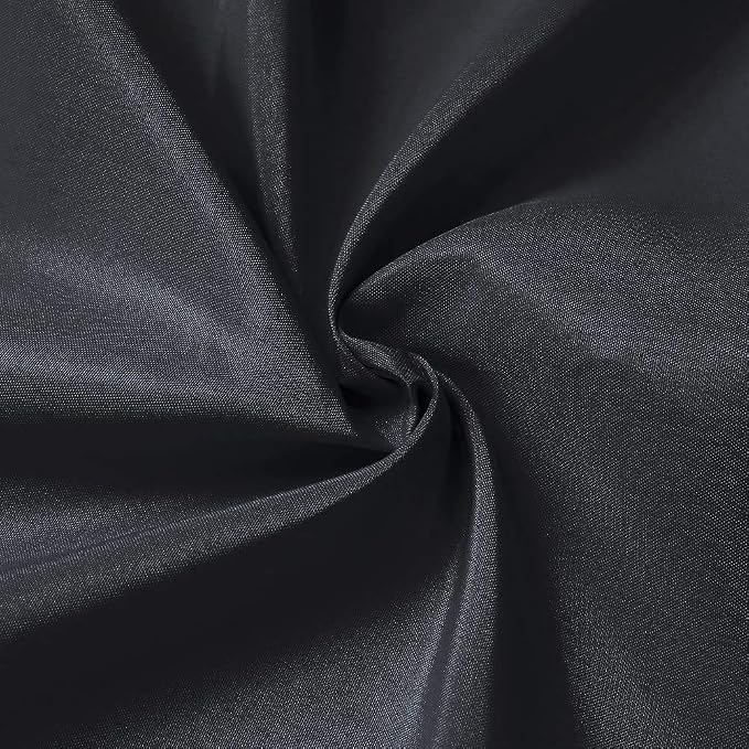 GFCC 10ftx10ft Black Backdrop Background for Photography Black Photo Booth Backdrop for Photoshoot Photography Background Screen Video Recording Parties Curtain | Non-Reflective, Polyester, Easy Hang, Multipurpose Screen for Studio Photo Booth, Video R... - Image 6