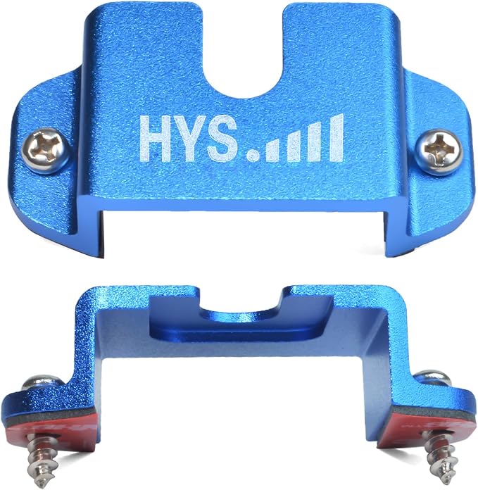 HYS Single Side 2-Way Radio Mount for Cobra Midland HT CB Radio/Speaker Mic | VHF UHF GMRS radio handheld transceivers, lightweight, carry between vehicles,ready to install, installs on any flat surface - Image 9