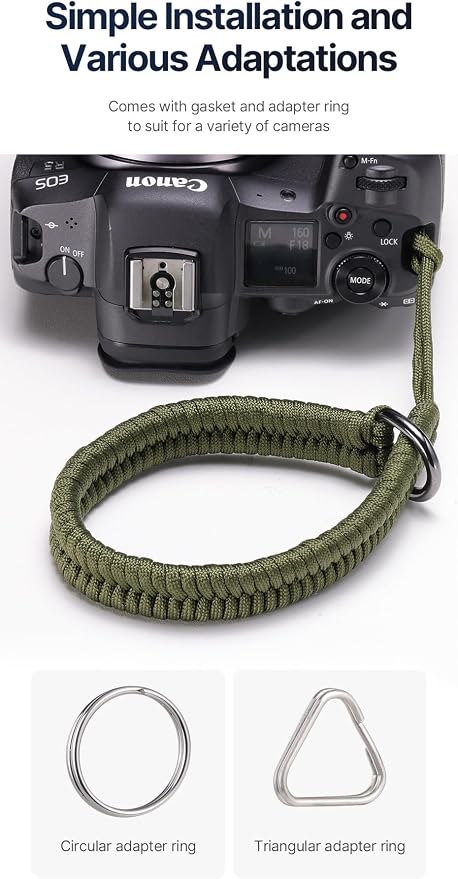 Camera Wrist Strap for Mirrorless Cameras, Quick Release Camera Wrist Strap, Camera Hand Strap with Safer Connector - Image 7