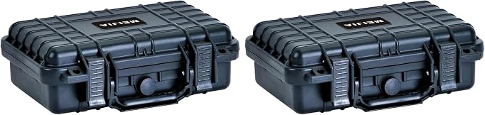 MEIJIA Portable All Weather Waterproof Protective Hard Case, Small Camera Case,Dry Case with Customizable Foam,Fit Use of Drones, Camera,Equipments, 11.65 ”x8.35”x3.78” by MEIJIA