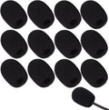 12 Pack Microphone Covers Foam, Noise Reduction Mic Cover, for Lapel and Headset Microphones Windscreen by Unknown