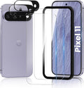 for Google Pixel 11 HD Clear Screen Protector & Camera Lens Protector | 9H Tempered Glass, Fingerprint Unlock, Anti-Scratch, Full Coverage, Easy Installation Tool, Case Friendly, Bubble Free by RXNMH