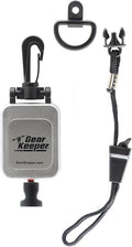 Gear Keeper CB Mic Keeper - Retractable Mic Holder for CB Radio (RT2-4712) | USA made CB mic holder retractable, snap clip mount, lanyard & mounting hardware included, 29" reach, 9oz retraction by GearKeeper
