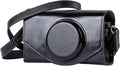 SmallRig Leather Case Bag for FUJIFILM X-E5 / X100VI, for Ricoh GR IV/GR III, Carrying Case with Magnetic Closure, Protective Pouch, Compact Storage Bag, Crossbody Bag, Shoulder Strap, Black- 5987 by SmallRig