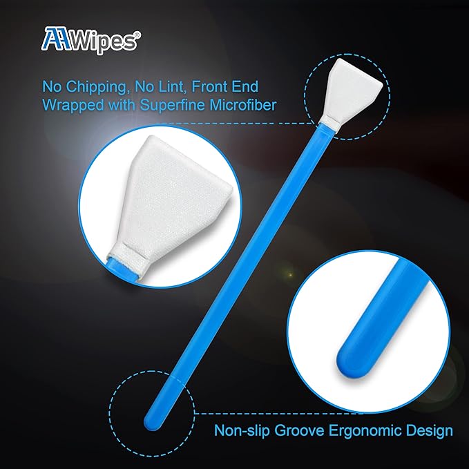 AAwipes Sensor Cleaning Swabs 16mm for APS-C Sensors DDR DSLR or SLR 20pcs | 20 Sensor-Cleaning Swabs, 16 Mm Wide, For APS-C DSLR Or SLR Camera Sensors And Routine Precision Camera Maintenance - Image 5
